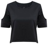 Yoga-Breathe-Shirt "Raffaela" - black - YOGISHOP