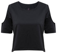Yoga-Breathe-Shirt "Raffaela" - black