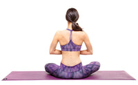 Yoga-Leggings "Devi" - Ikat purple - YOGISHOP