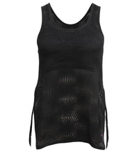 Yoga-Mesh-Top "Roma" - black - YOGISHOP
