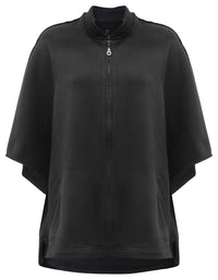 Yoga-Poncho "Reese" - anthrazit - YOGISHOP