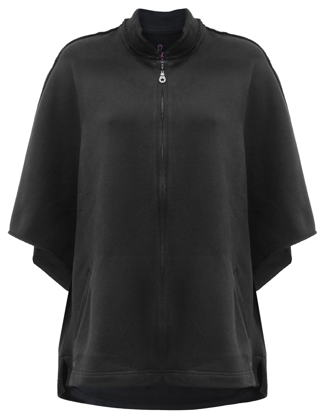 Yoga-Poncho "Reese" - anthrazit - YOGISHOP