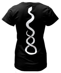 Yoga-T-Shirt "Kundalini" - black - YOGISHOP
