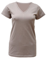 Yoga-T-Shirt "Kundalini" - taupe - YOGISHOP