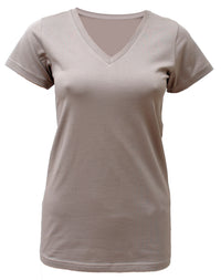 Yoga-T-Shirt "Kundalini" - taupe - YOGISHOP