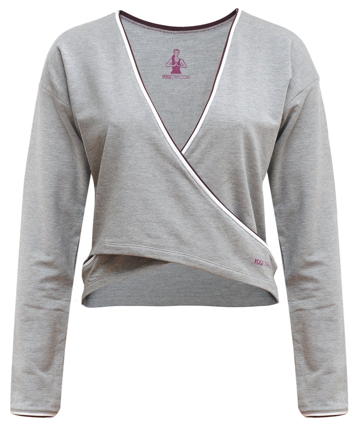 Yoga-Shirt "Rhianna" - greymelange - YOGISHOP