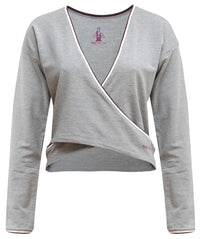 Yoga-Shirt "Rhianna" - greymelange - YOGISHOP