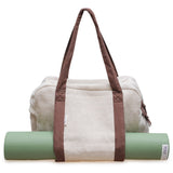 Yoga bag yogibag® all in one - jute - nature cream/taupe-grey