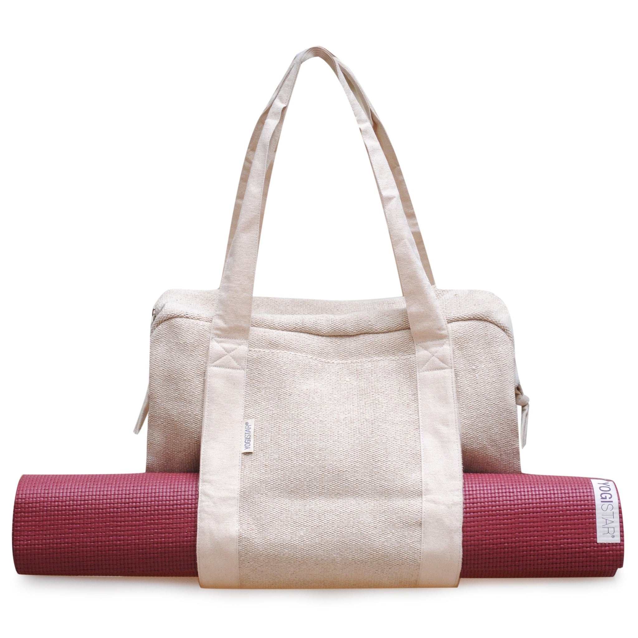 Yogatasche yogibag® all in one - jute - nature creme/off-white - YOGISHOP
