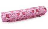 Yogatasche yogibag® basic - zip - cotton - art collection - 65 cm - lotus rose-red - YOGISHOP