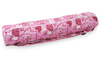 Yogatasche yogibag® basic - zip - cotton - art collection - 65 cm - lotus rose-red - YOGISHOP