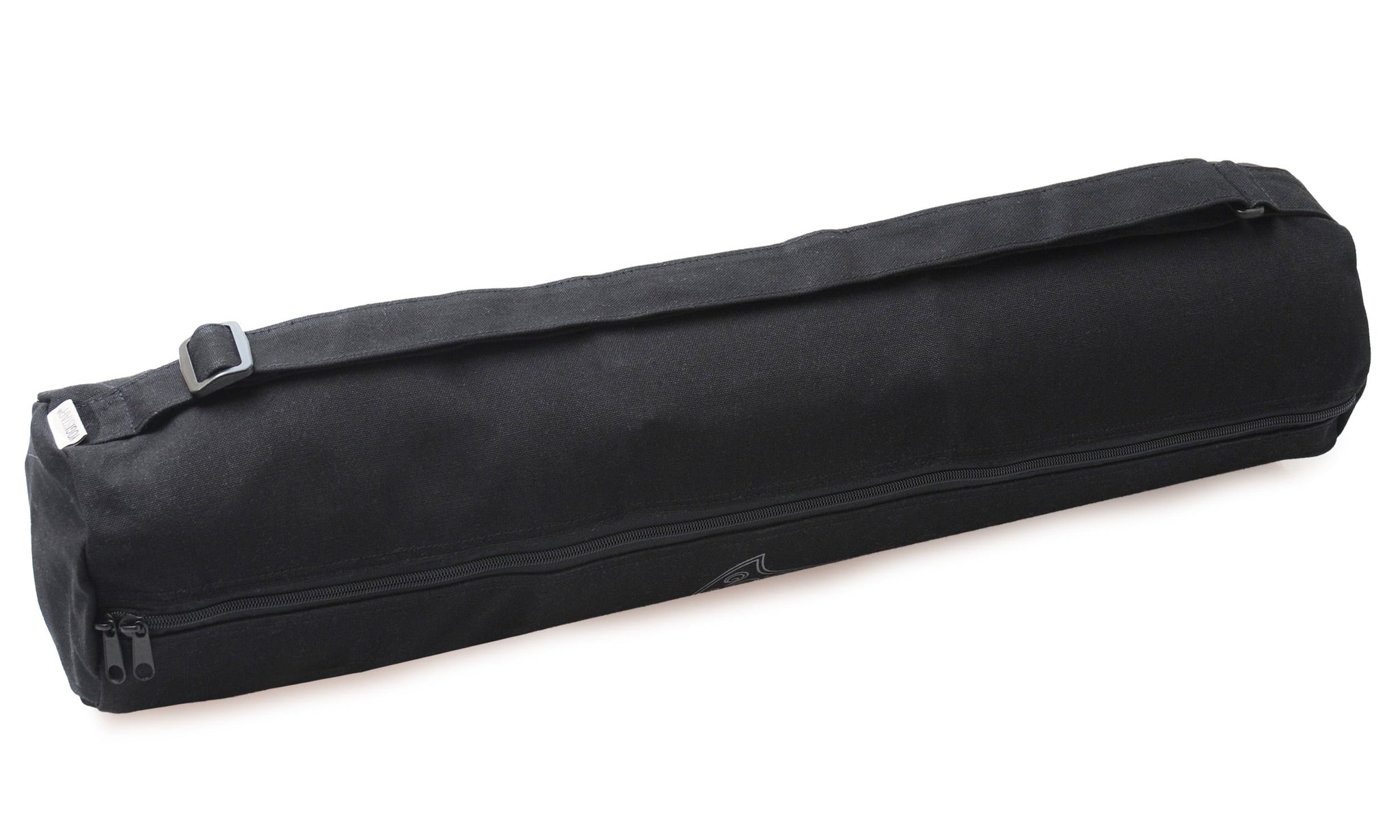 Yogatasche yogibag® basic - zip - cotton - art collection - 65 cm - hand of fatima - black - YOGISHOP
