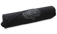 2. Wahl Yogatasche yogibag® basic - zip - cotton - art collection - 65 cm - hand of fatima - black