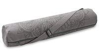 Yogatasche yogibag® basic - zip - cotton - art collection - 86 cm - lotus mandala - graphit - YOGISHOP
