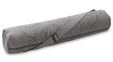 Yogatasche yogibag® basic - zip - cotton - art collection - 86 cm - lotus mandala - graphit