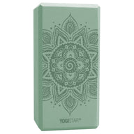Yogablock yogiblock® basic - art collection - spiral mandala - velvet mint