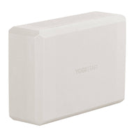 2. valgYoga-blok - yogiblock stor, hvid