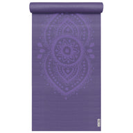 2. Wahl Yogamatte yogimat® basic - art collection - ajna chakra, aubergine - YOGISHOP