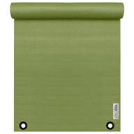 Sonderposten Yogamatte yogimat® basic olive mit Ösen aus Messing - schwarz brüniert - YOGISTAR