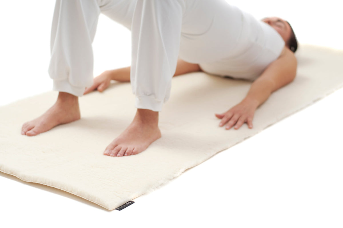 Yogamatte yogimat® natur - Schurwolle