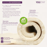 Yogamatte yogimat® natur - Bio-Schurwolle
