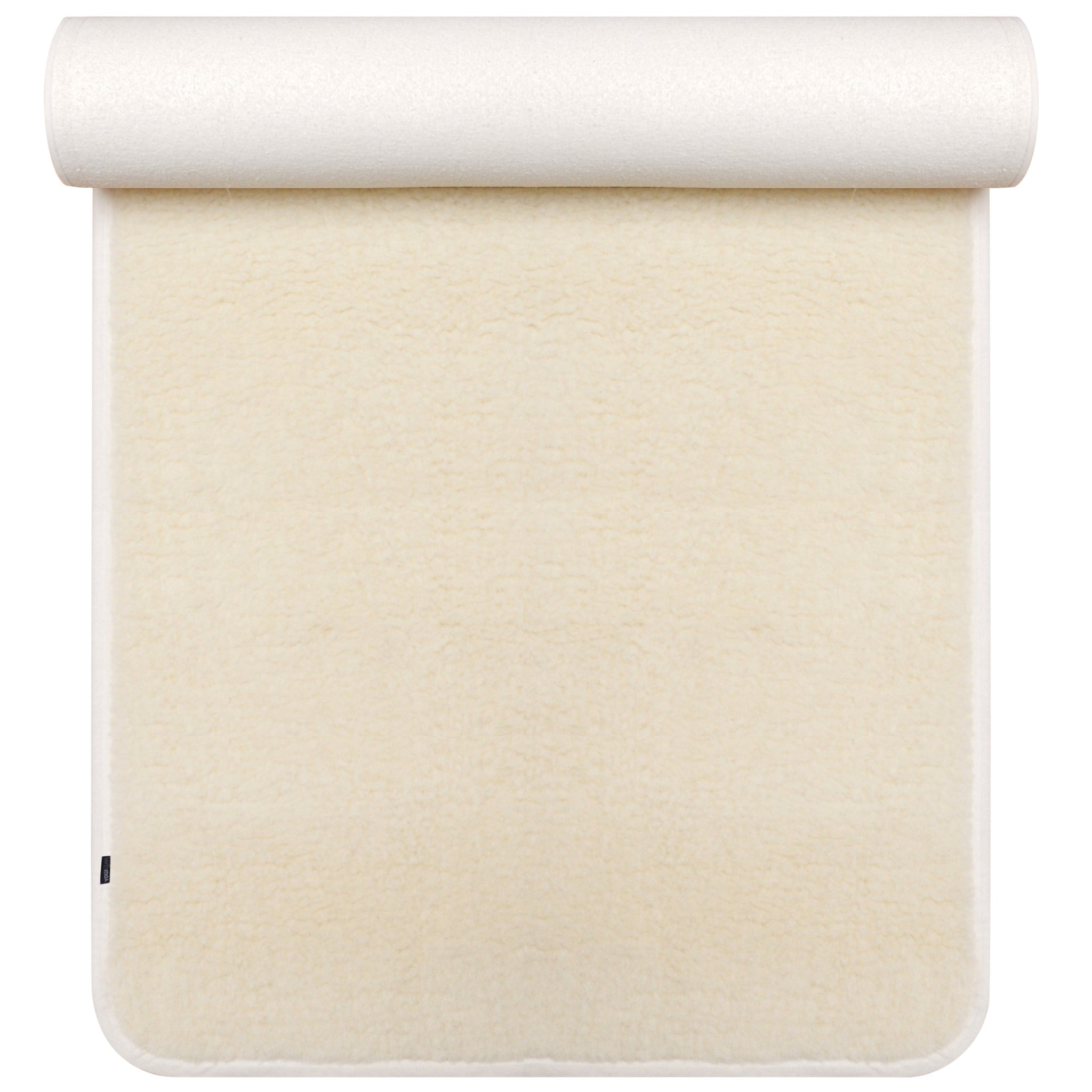 Yogamatte yogimat® natur - Schurwolle - umsäumt - YOGISHOP