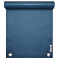 Sonderposten Yogamatte studio pidgeon-blue mit Beösung Länge=1,90m