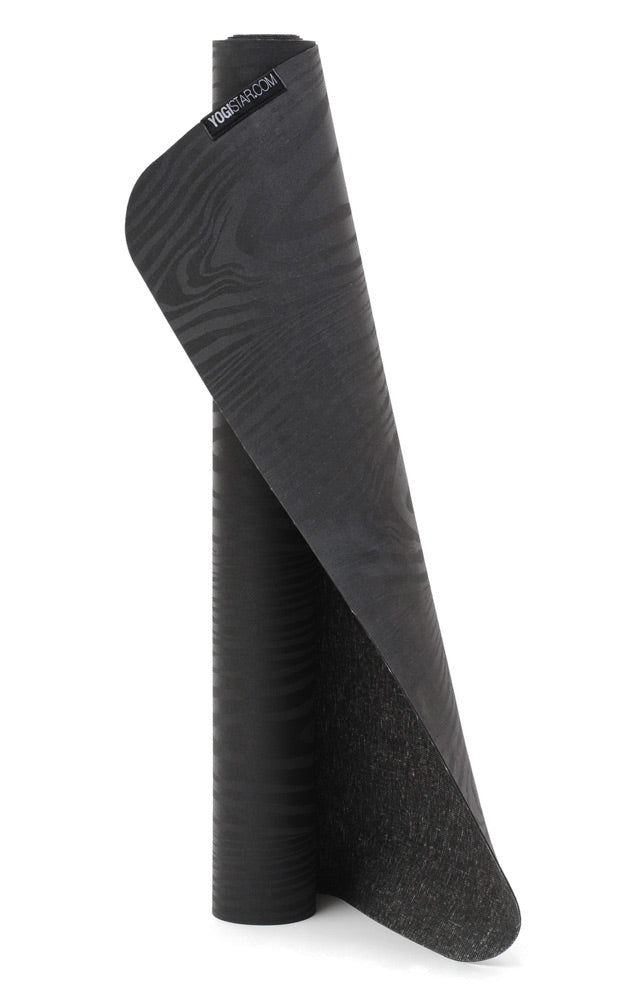 2. Wahl Yogamatte yogimat® travel - black, wooden effect - YOGISHOP