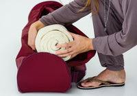 Yogatasche yogibag® basic - zip - extra big - nylon - 80 cm - YOGISHOP