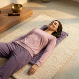 tappetino per agopressione akupress relax lotus - cotone organico