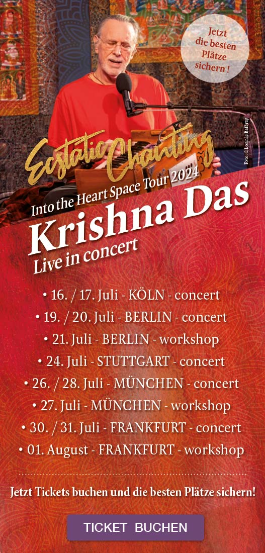 Krishna Das - Ecstatic Chanting – Into the Heart Space-Tour 2024