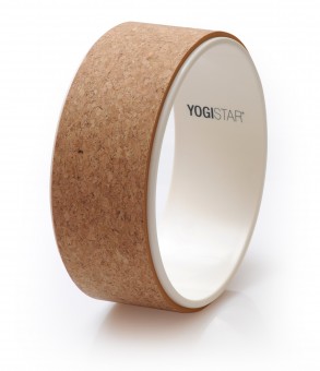 Yogarad yogiwheel® - cork/white 