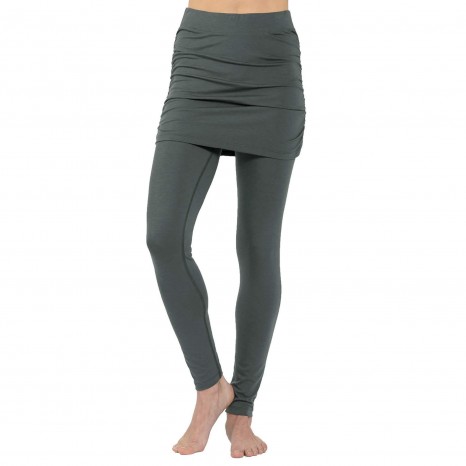 Yoga Skirt Leggings Lara - Khaki 