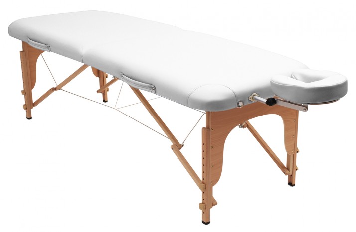 Massage table basic white