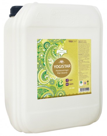 Bio Yogamatten-Reiniger - fresh green lime - 10 l 