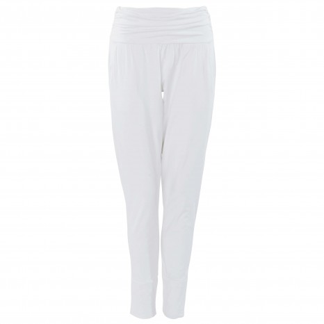 Yoga pants Mari bamboo - white S