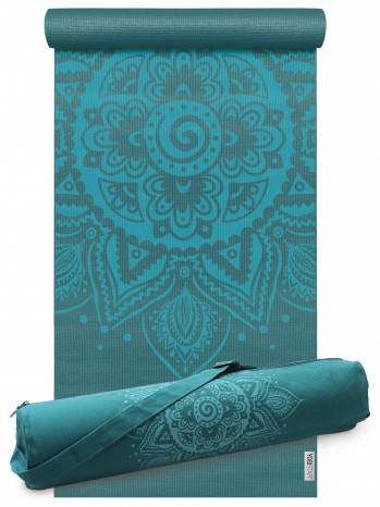 Yoga-Set Starter Edition - spiral mandala (Yogamatte + Yogatasche) 