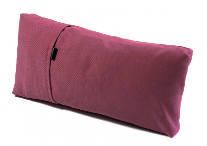 Yoga cushion - small burgundy