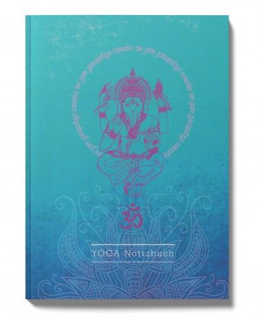 Yoga-Notizbuch Ganesha 