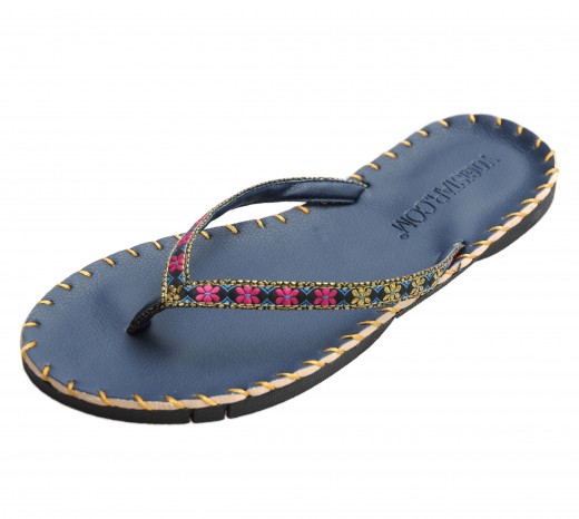 Yoga sandals - navy blue 41