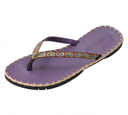 Yoga sandals - purple 