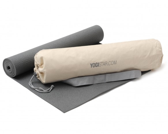 Yoga Set Starter Edition (yoga mat + yoga bag) graphite