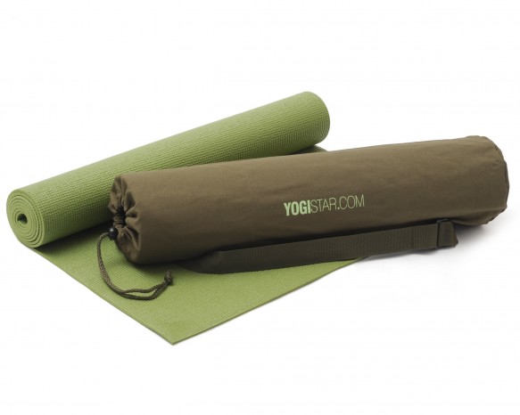 Yoga-Set Starter Edition (Yogamatte + Yogatasche) kiwi