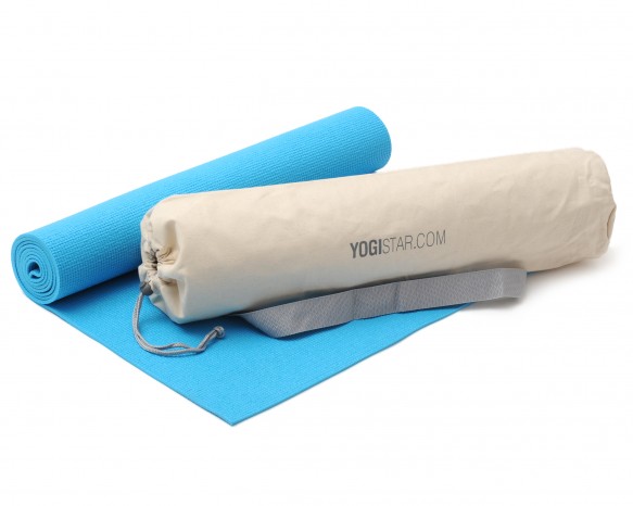 Yoga Set Starter Edition (yoga mat + yoga bag) turquoise