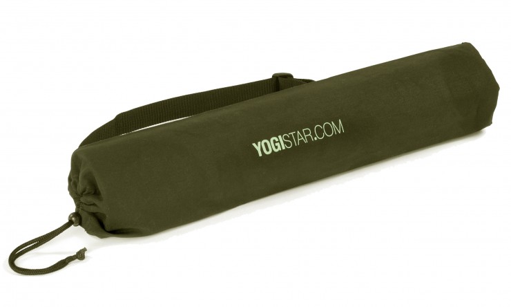 Yogatasche yogibag® basic - cotton - 65 cm olive