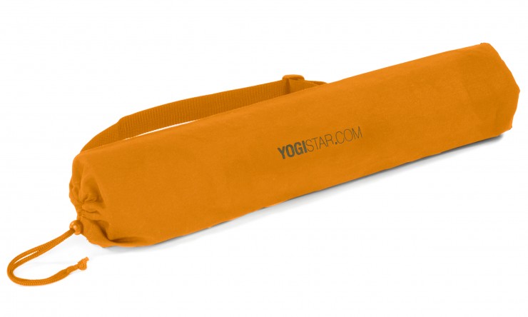 Yoga carrybag yogibag 'Basic' cotton saffron