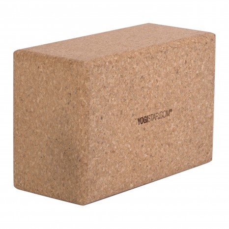 Yoga block - yogiblock - cork supers. (22.5 x 15 x 10cm)