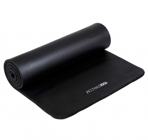 Pilates mat 'Basic' black, 15mm