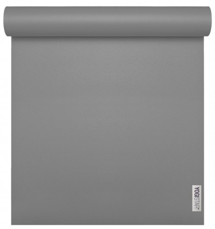 Yoga mat 'sun' - 4mm light grey