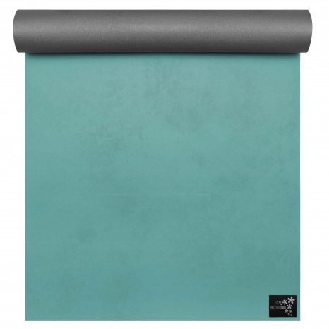 Yoga mat yogimat® ultra grip - used melange lagune green/anthracite